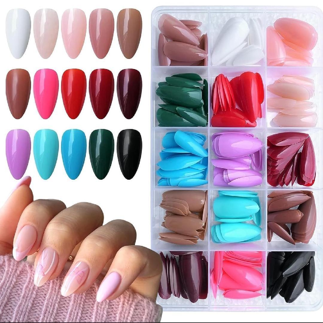 Smooth and Even Coverage Fake Nails 50 Pack Of 144
