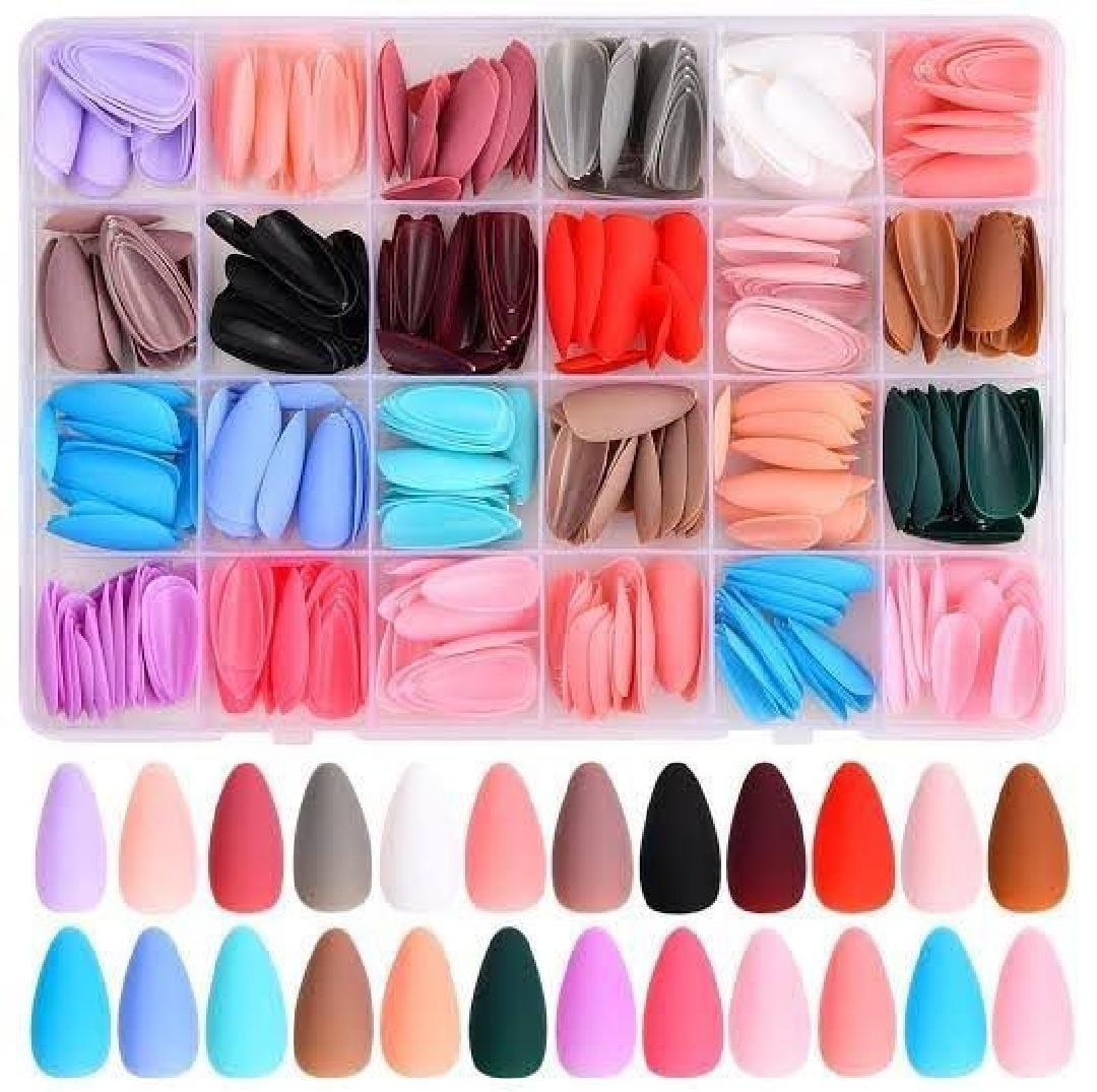 Smooth and Even Coverage Fake Nails 50 Pack Of 144