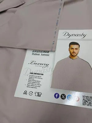 Men’s Unstitched Wash And Wear Plain Suit